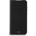 Hama Handyhülle für Samsung Galaxy A55 5G (Handytasche, Etui mit Kartenfach, Kunstleder, Metallelemente, Standfunktion, extra Schutz von Display und Kamera, Magnet, recycelt) schwarz