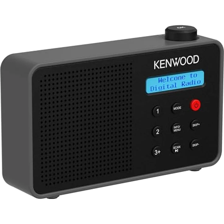 Kenwood CR-M25DAB-B, Tragbares DAB+ Radio mit Bluetooth, Automatic Safety Alert, Li-Ion Akku, USB-C Ladeanschluss, Schwarz – Bild 3