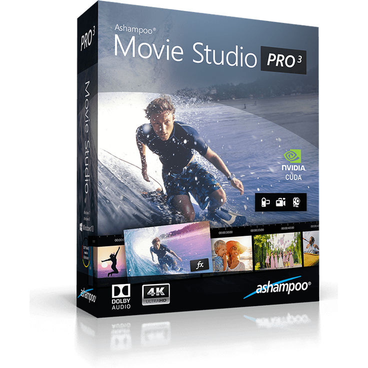 Ashampoo Movie Studio Pro 3 | Sofortdownload | Blitzversand
