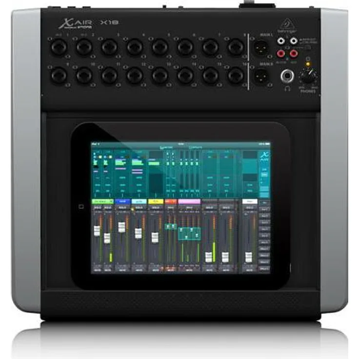 Behringer X Air X18, digitales Mischpult mit 16 MIDAS-Vorverstärkern, Wi-Fi, iPad/Android-Steuerung und 18x18 USB-Interface
