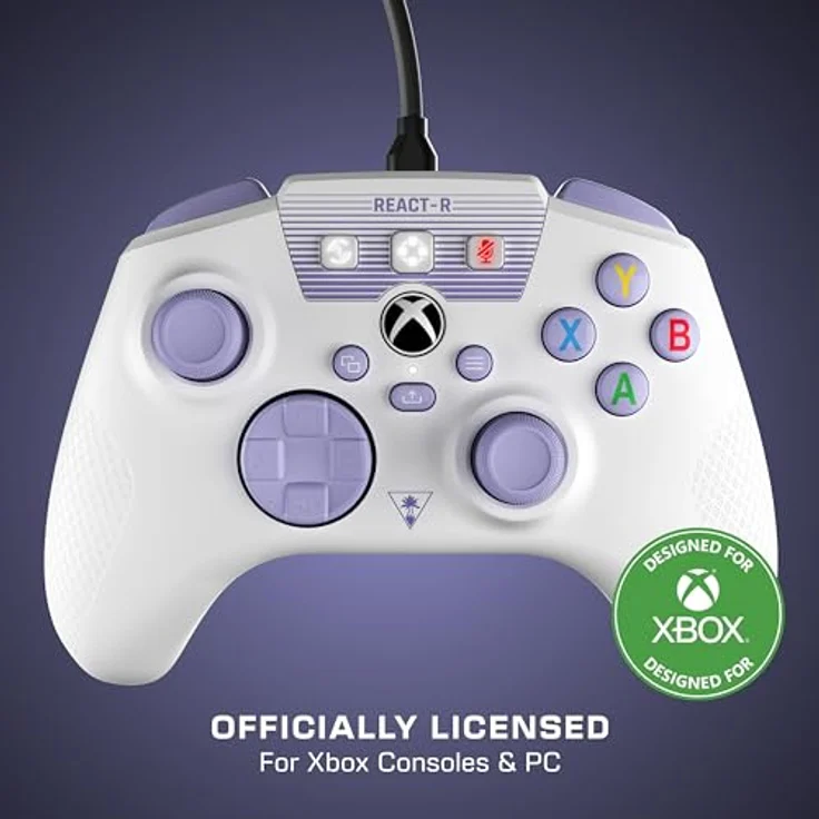 Roccat Turtle Beach REACT-R White XB, Gaming Controller mit präziser Steuerung, Weiss – Bild 9