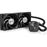 Montech HyperFlow Silent 240 AIO, CPU Wasserkühler für Intel und AMD, 240mm, schwarze Ausführung, geräuscharm