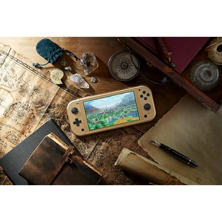 Nintendo Switch Lite – Hyrule-Edition, Handheld-Konsole mit Zelda-Design und Nintendo Switch Online Mitgliedschaft - Preisvergleich – Bild 4