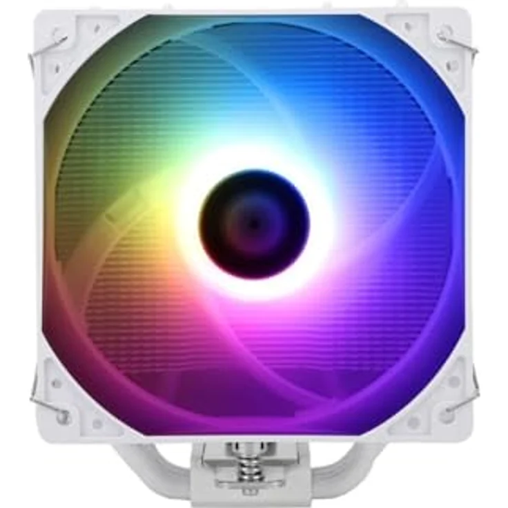 Thermalright Assassin X 120 Refined SE ARGB, CPU Kühler mit 120 mm Lüfter, Weiss, leise mit 25,6 dBA und ARGB-Beleuchtung – Bild 2