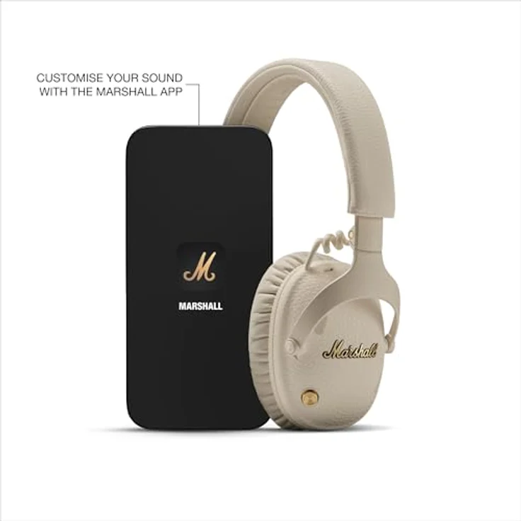 Marshall Monitor III A.N.C Bluetooth-Kopfhörer, Active Noise Cancelling, 70 Stunden Akkulaufzeit, USB-C-Ladung – Bild 8