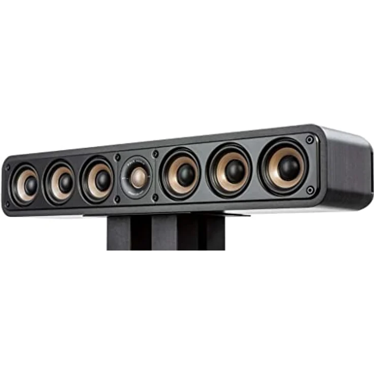 Polk Audio Signature Elite ES35 Centerlautsprecher, Hi-Res Zertifiziert, Dolby Atmos und DTS:X kompatibel, schwarz – Bild 1