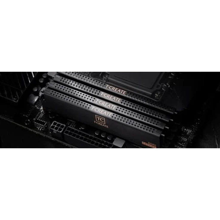 TEAMGROUP DDR5 32GB KIT 2x16GB PC 6000 T-CREATE EXPERT CTCED532G6000HC30DC01, zuverlässige Leistung, schwarz – Bild 4