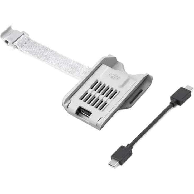 DJI Mobilfunk-Dongle 2 Montagesatz für DJI Mini 4 Pro, Drohnen Zubehör mit Halterung und Verbindungskabel, Grau – Bild 2