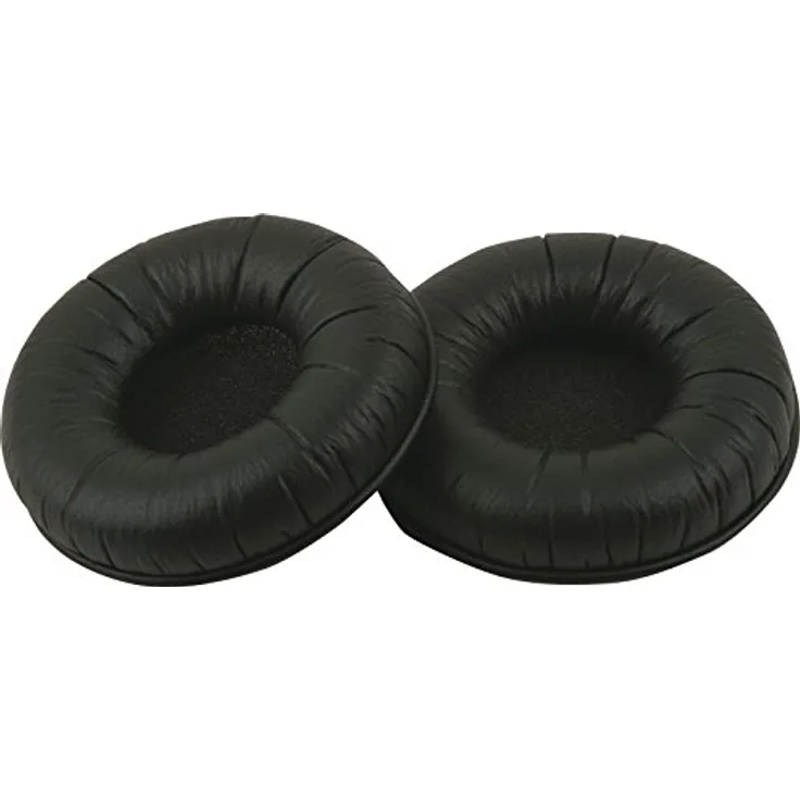 Sennheiser HD-25 Ear Pads, Ersatzohrpolster für HD25/HD 25 Light/HD 25 Plus, Schwarz, 1 Paar mit Schaumnetzscheibe