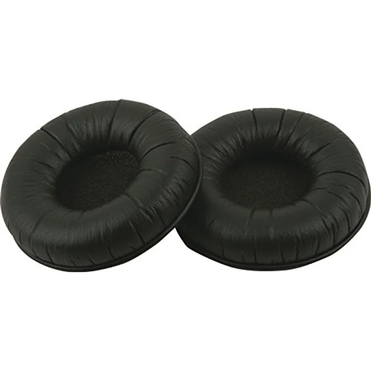 Sennheiser HD-25 Ear Pads, Ersatzohrpolster für HD25/HD 25 Light/HD 25 Plus, Schwarz, 1 Paar mit Schaumnetzscheibe – Bild 1