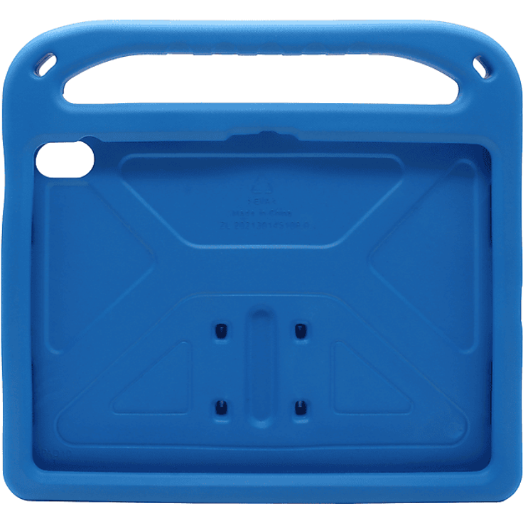 REALPOWER iPad 10 Soft Case 10,9", Schaumstoff-Bumper, blau