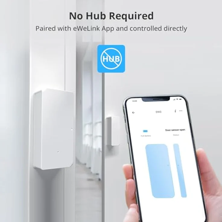 Sonoff DW2-Wi-Fi-Wireless Tür-Fenster Sensor – Bild 4