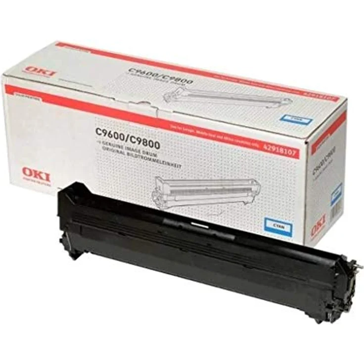 OKI Drum für C9600 C9800, Trommelkit Cyan für C9600dn, 9600hdtn, 9650dn, 9800hdn – Bild 1