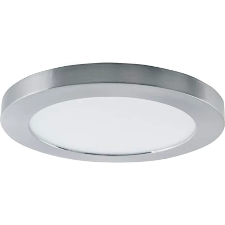 Näve Leuchten - LED Deckenleuchte Bonus - Deckenlampe aus Metall und Kunststoff - 18W, 1900lm, 3000-6500K - Chrome/Weiß wechselbar, 22,5 cm – Bild 1