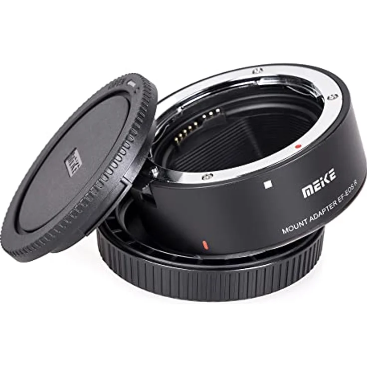 ayex MK-EFTR-A Objektivadapter AF Autofokus Adapter Passend für Canon EF/EF-S Objektive Kompatibel mit Canon EOS R Mount Systemkameras, hochwertige Verarbeitung, optimierte Bildstabilisierung – Bild 1