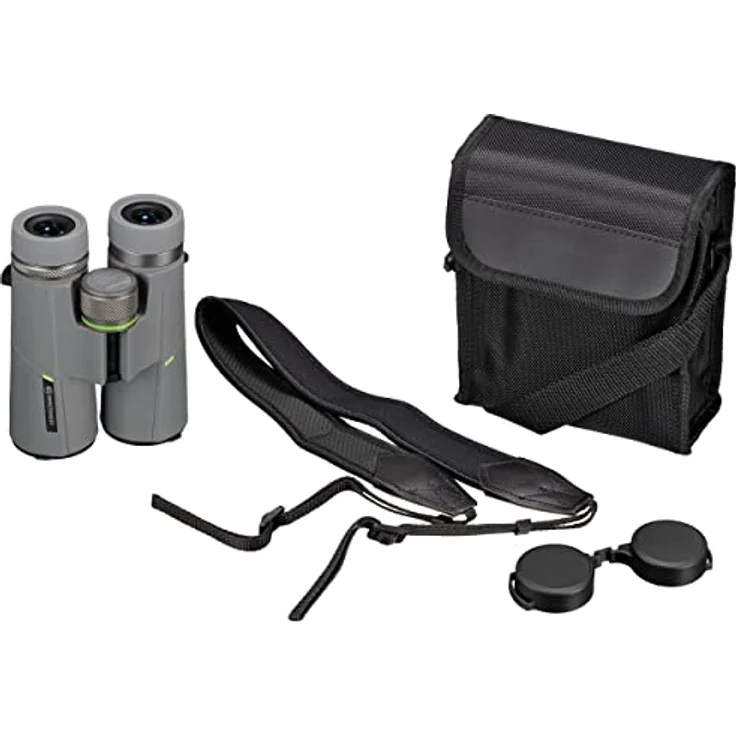 Bresser Fernglas 10x42 Wave, wasserdicht, mit BaK-4-Glas, UR-Vergütung und Brillenträgerokularen, für Naturbeobachtungen, auf Reisen und beim Wandern – Bild 3