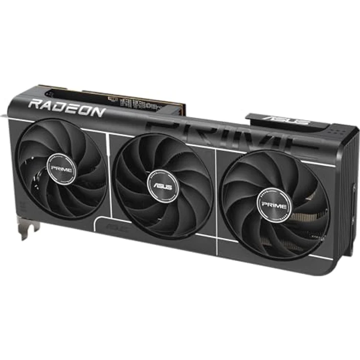 ASUS Prime Radeon RX 9070 OC Edition, 16GB GDDR6 Gaming Grafikkarte mit PCIe 5.0, 3x DisplayPort 2.1a und 1x HDMI 2.1b, optimaler Kühlung im 2.5-Slot-Design – Bild 4