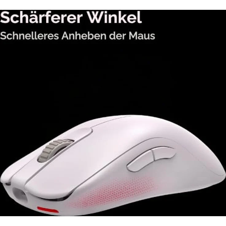 BenQ ZOWIE FK1-DW (Large) 4K Wireless Gaming Maus, 80 Stunden Akkulaufzeit, graue Limited Edition, für Esports – Bild 6