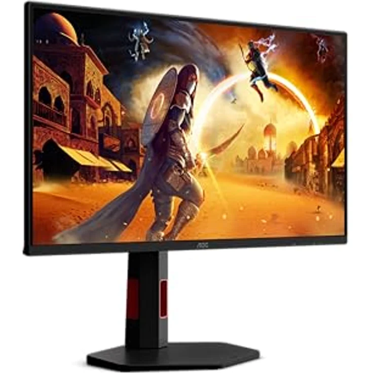 AOC Gaming 25G4KUR, 25 Zoll Full HD Monitor mit 400Hz, 1ms Reaktionszeit, G-Sync, HDR400, schwarz-rot – Bild 3