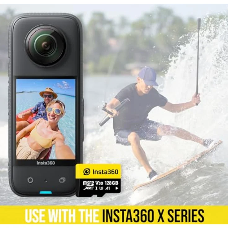 Insta360 128 GB UHS-III V30 MicroSD-Speicherkarte für Insta360 Action-Kameras - Perfekt für ununterbrochene Videoaufnahmen – Bild 4