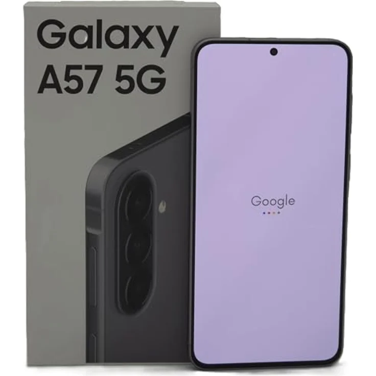 Samsung Galaxy A57 Smartphone 8GB RAM 256GB Speicher, 6,7" FHD+ 120Hz, 50MP Kamera, 5.000mAh, Exynos 1680, Android 16, Awesome Gray – Bild 2