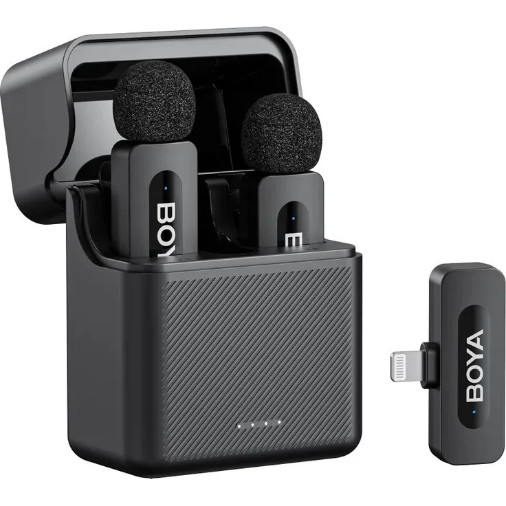 Boya BY-V3, 2.4GHz drahtloses Mikrofon mit hoher Übertragungskapazität und kompaktem Design