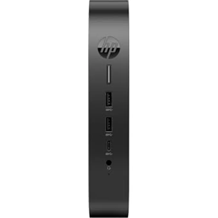 HP Elite t655 Thin Client, AMD Ryzen Embedded R2314, 8GB DDR4, 64GB SSD, Windows 10 IoT, Schwarz