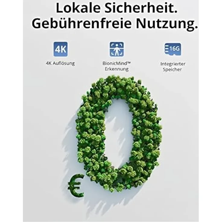 Anker Eufy Security S330 eufyCam 3, kabellose 4K Netzwerkkamera mit Solarbetrieb, farbige Nachtsicht und BionicMind K.I., Weiss – Bild 6