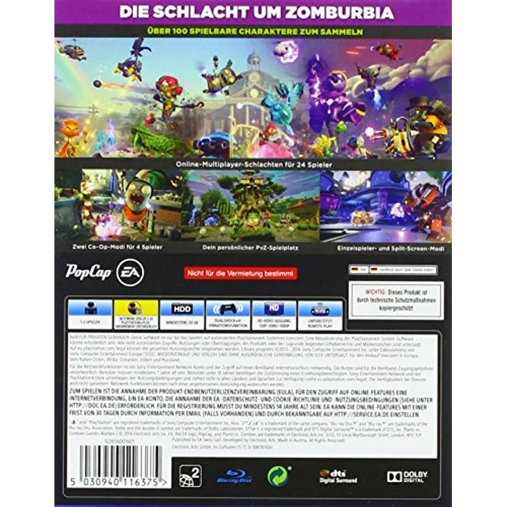 Plants vs Zombies - Garden Warfare 2 (Online-Game) (PS4) - Preisvergleich – Bild 2