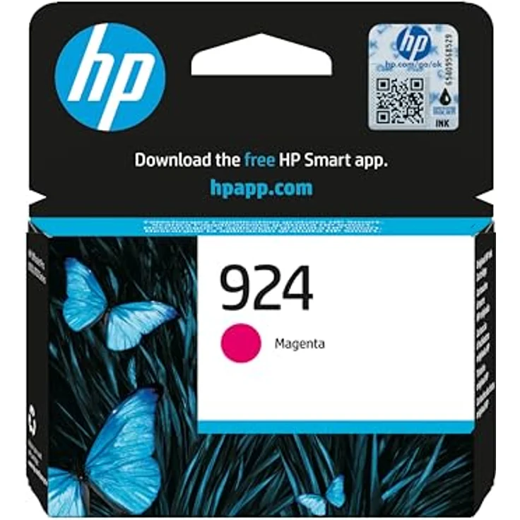 HP 924 (4K0U4NE) magenta Druckerpatrone, Originalpatrone mit 400 Seiten Druckleistung und Instant Ink-Funktion – Bild 1