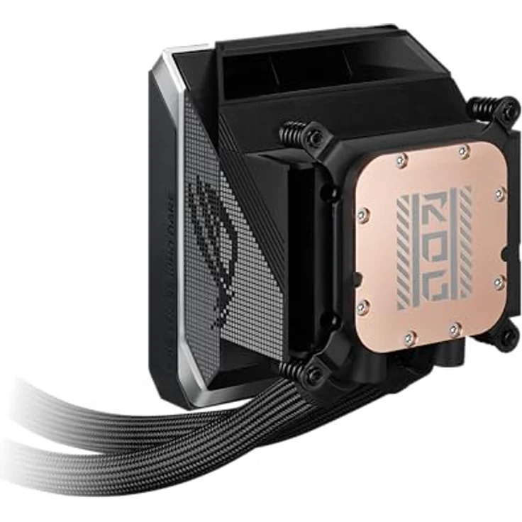 ASUS ROG STRIX LC IV 360 ARGB, All-in-One Flüssig-CPU-Wasserkühlung mit 5,08" IPS-Display und Dreifach-ARGB-Lüftern – Bild 4