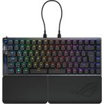 ASUS ROG Falcata DE, Split-Tastatur mit Hot-Swap ROG HFX V2 Switches, 8K Wireless und abnehmbaren Handgelenkstützen