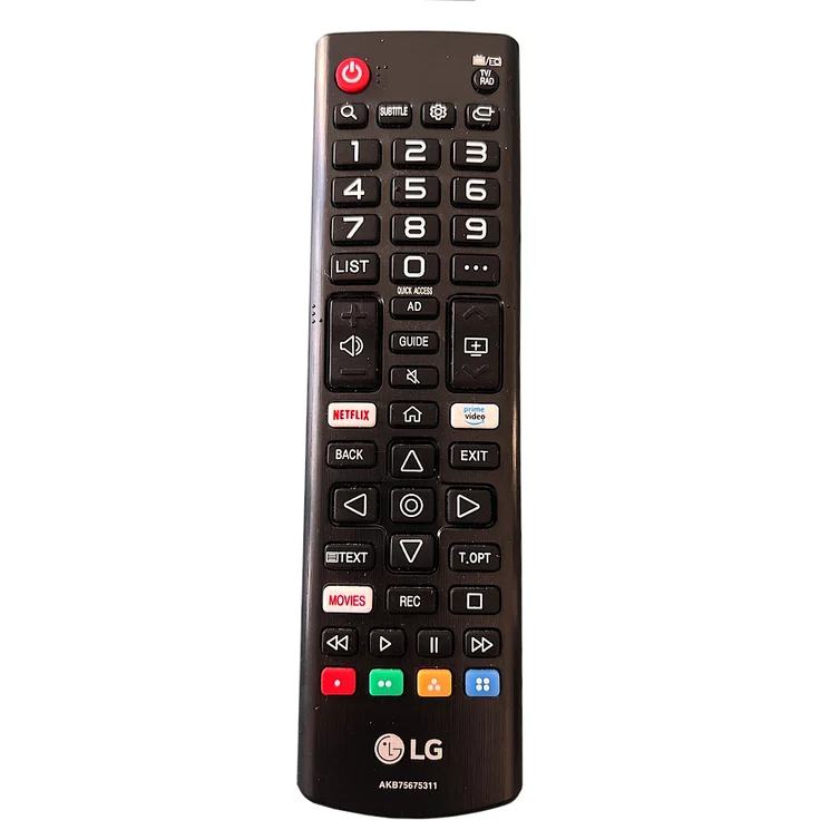LG AKB75675311 Original Fernbedienung für Smart TV - Vollständig kompatibel mit AKB75095303, AKB75095308, AKB75375608, schwarz