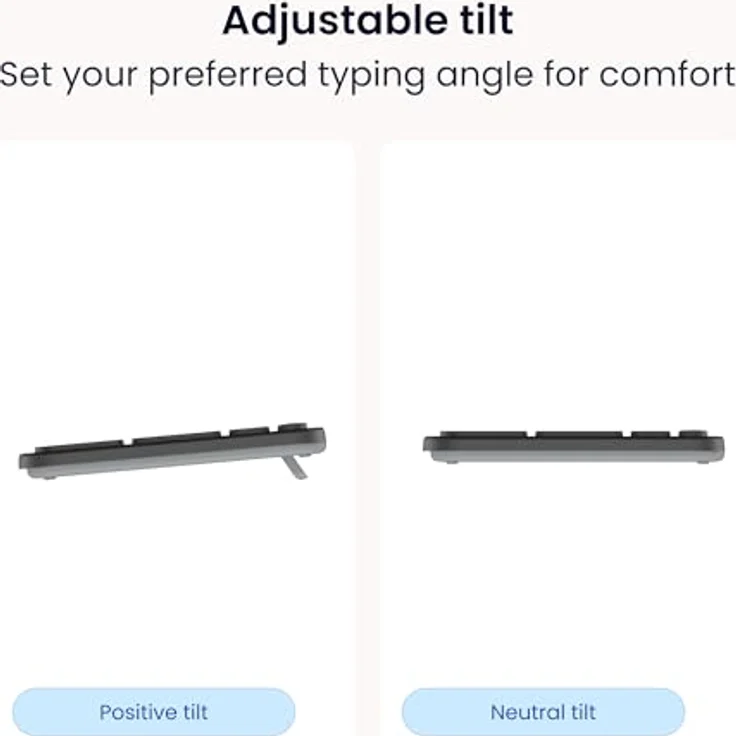 Contour Balance Full-Size Tastatur DE-Layout, kabellos, ergonomisches Design zur Reduzierung von Verspannungen – Bild 7