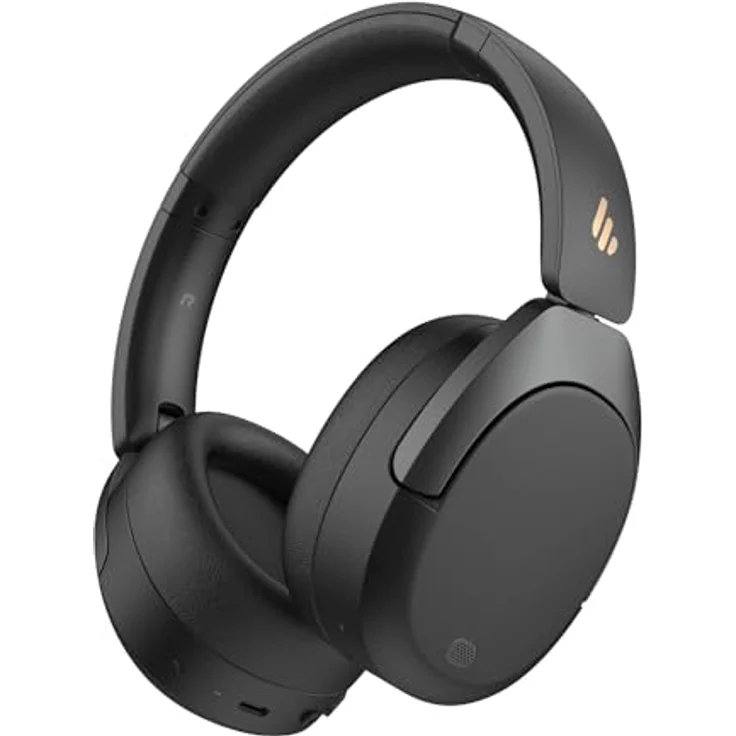 Edifier W830NB Wireless Over Ear Kopfhörer mit -45dB ANC, 94Std. AKKU, LDAC Hi-Res Sound, Spatial Audio, Schnellladung, Bluetooth V5.4 - Schwarz – Bild 1