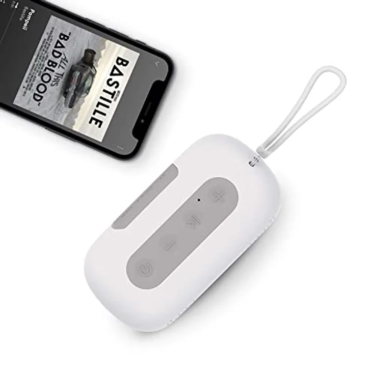 Veho MZ-4 tragbarer drahtloser Bluetooth-Lautsprecher | Wasserdicht | TWS | Tragegurt | VSS-440-MZ4-W – Bild 3