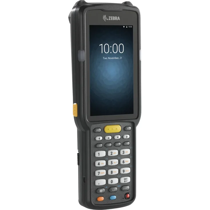 Zebra MC3300x Datenerfassungsterminal (2D-Barcodes), Schwarz, Android 10, 32 GB, robust, Barcode-Scanner, Wi-Fi, NFC, Bluetooth
