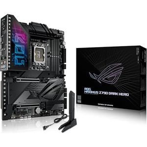 Bild für ASUS ROG MAXIMUS Z790 DARK HERO Gaming Mainboard Sockel Intel LGA 1700 (ATX, DDR5, WiFi 7, 5x M.2, PCIe 5.0, Thunderbolt 4, Aura Sync)