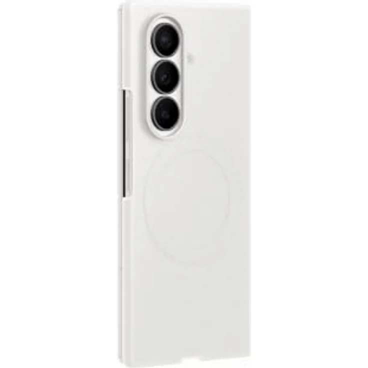 Samsung Silicone Magnet Case Cover Z Fold8, Weiß, Silikonhülle mit MagSafe und Aufprallschutz – Bild 3