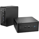 Intel NUC, NUC 13 Mini-PC Desktop, Core i7-1360P Prozessor, 18 MB L3 Cache, 32 GB RAM, 1 TB PCIe-SSD, Windows 11 Pro Desktop-Computer Mini-PC, Intel® Iris™ Xe Grafik | Thunderbolt 4 | Wi-Fi 6E | BT5.3