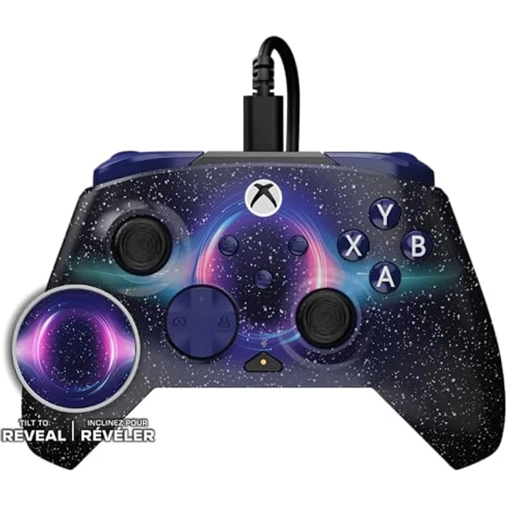 Turtle Beach REMATCH ADVANCED Wired Controller für Xbox Series X, Xbox One S und PC, mit Hall-Effekt-Hair-Triggern, Lentikulardesign, texturierten Griffen, Schwarz – Bild 9