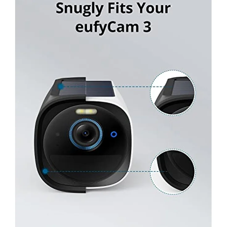 eufy Security eufyCam 3 Skin (2er-Pack) - Kamera Schutzhülle, Ideal für den Außeneinsatz, Einfache Installation, Schützt vor UV-Strahlen und Regen – Bild 3