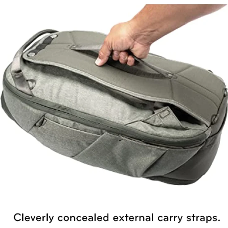 Peak Design Travel Backpack I (Fotorucksack, 30 l), Kameratasche, Grün - Robuster Tagesrucksack für kürzere Reisen und den Alltag, wasserdichtes Material aus recyceltem Nylon, inklusive Laptop- und Tabletfach – Bild 8