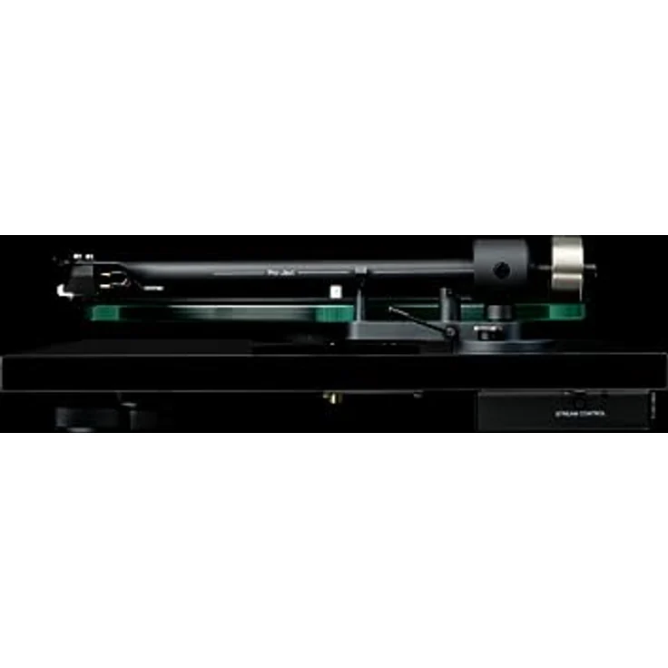 Pro-Ject T2 W, Plattenspieler mit Hi-Res Audio Streaming über WLAN, kompatibel mit Sonos®, HEOS®, Bluesound, WiiM, UPnP (Walnuss) – Bild 4