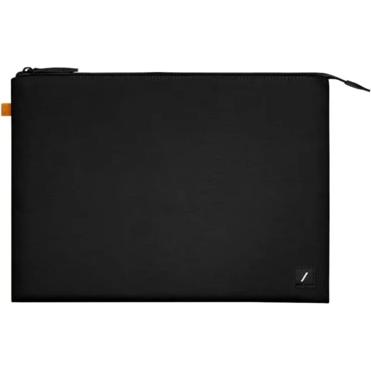 Native Union W.F.A Sleeve für MacBook Pro 16, moderne Notebooktasche mit wasserabweisender Beschichtung, schwarz