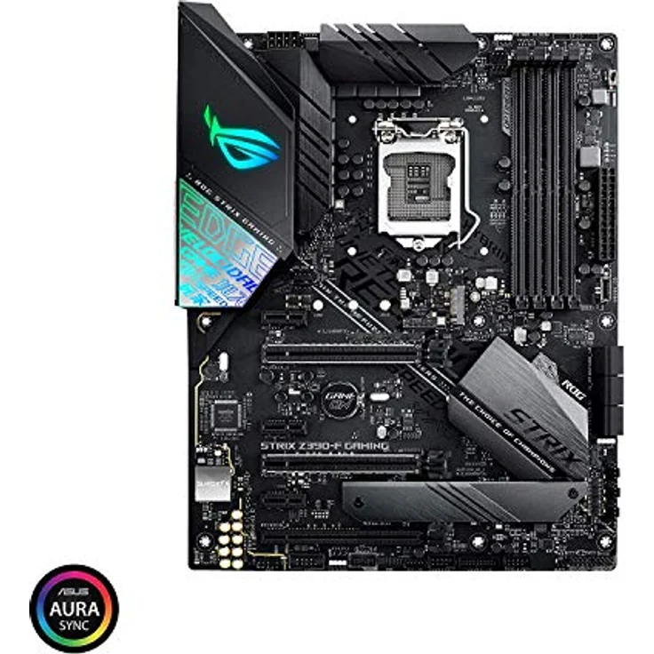 ASUS ROG Strix Z390-F Gaming Mainboard Sockel 1151 (ATX, Intel Z390, DDR4-Speicher, duale M.2 Anschlüsse, SATA 6Gbit-s, USB 3.1 Gen 2) – Bild 3