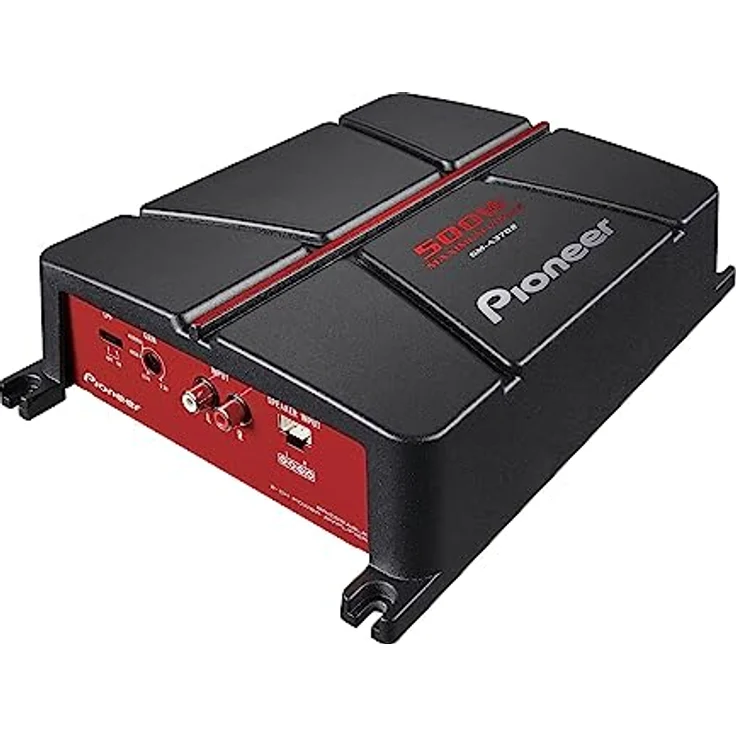 Pioneer GM-A3702, Brückbarer 2-Kanal-Verstärker mit 500 W, Frequenzgang 10Hz-70kHz, niedrige Verzerrung unter 0.05% – Bild 1