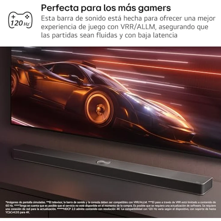 LG S80TY, Soundbar, 3.1.3 Dolby Atmos, 480 Watt, Schwarz – Bild 9