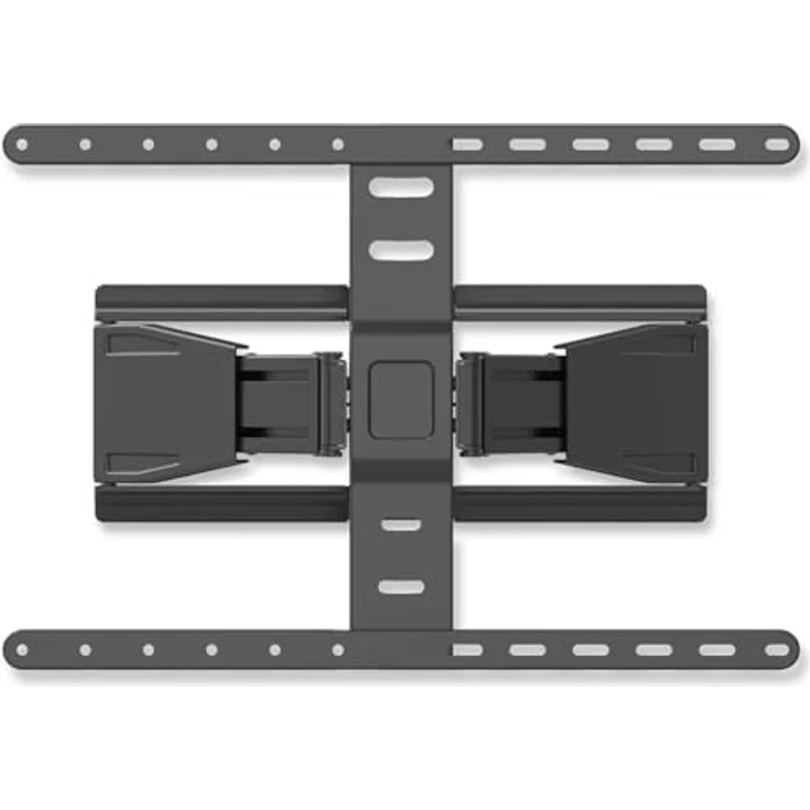 NEDIS Vollbewegliche-TV-Wandhalterung - Micro-Gap - 43-90" - 50 kg - kippbar - drehbar - Minimaler Wandabstand: 19.6 mm - ABS/Metall - Schwarz – Bild 1
