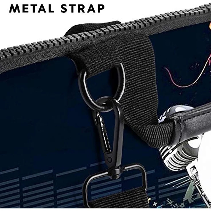 Sidorenko Laptoptasche 17/17,3 Zoll - Moderne Notebooktasche aus Canvas - Hochwertige Laptop Tasche - Schmutz- & Wasserabweisende Laptop Bag mit Zubehörfach – Bild 4